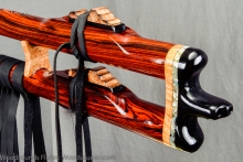 Cocobolo Native American Flute, Minor, Mid F#-4, #K8Ka (11)